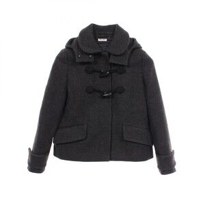 Miu Short Hooded Duffel Coat #338748M65B